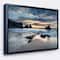 Designart - Beautiful Porthcothan Bay - Seashore Framed Canvas Art Print